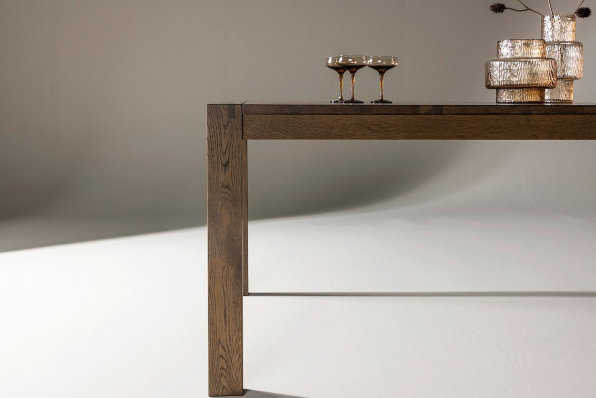 ESSTISCH SLIDER - Eichefarben, Design, Holz (170/95/75cm) - Livetastic