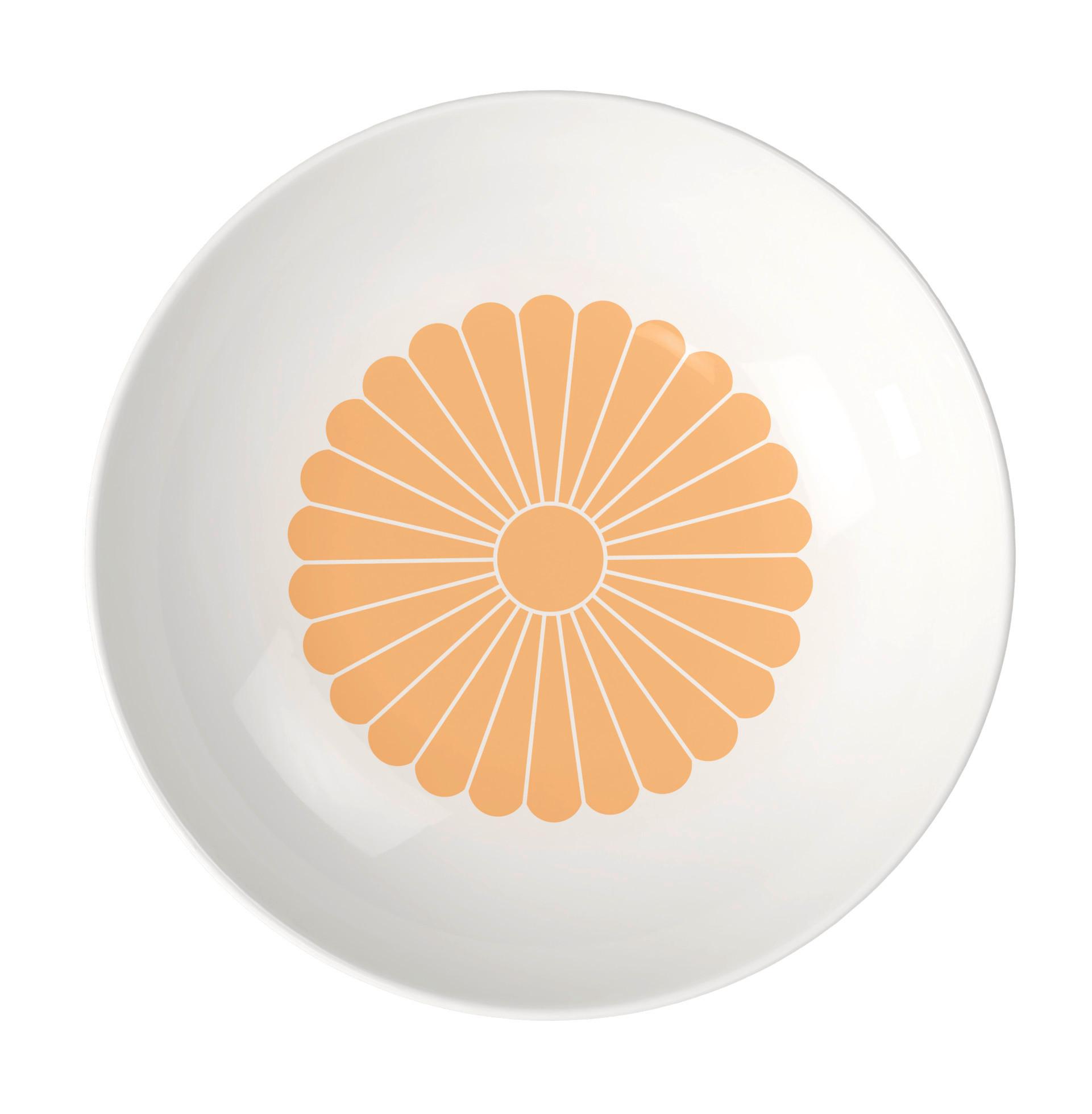 TALERZ DO MAKARONU 10-4552-3381 VILLEROY & BOCH - ciemnożółty/biały, Modern, ceramika (24/5cm) - Villeroy & Boch