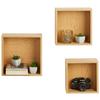 WANDREKSET KALISI -TOP- -BASED/SB- - Eikenkleuren, Modern, Houtcomposiet (29/29/10/26/26/10/23/23/10cm) - Based
