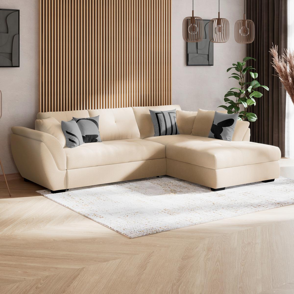 COLțAR - bej, Konventionell, textil (278/187cm) - Ondega