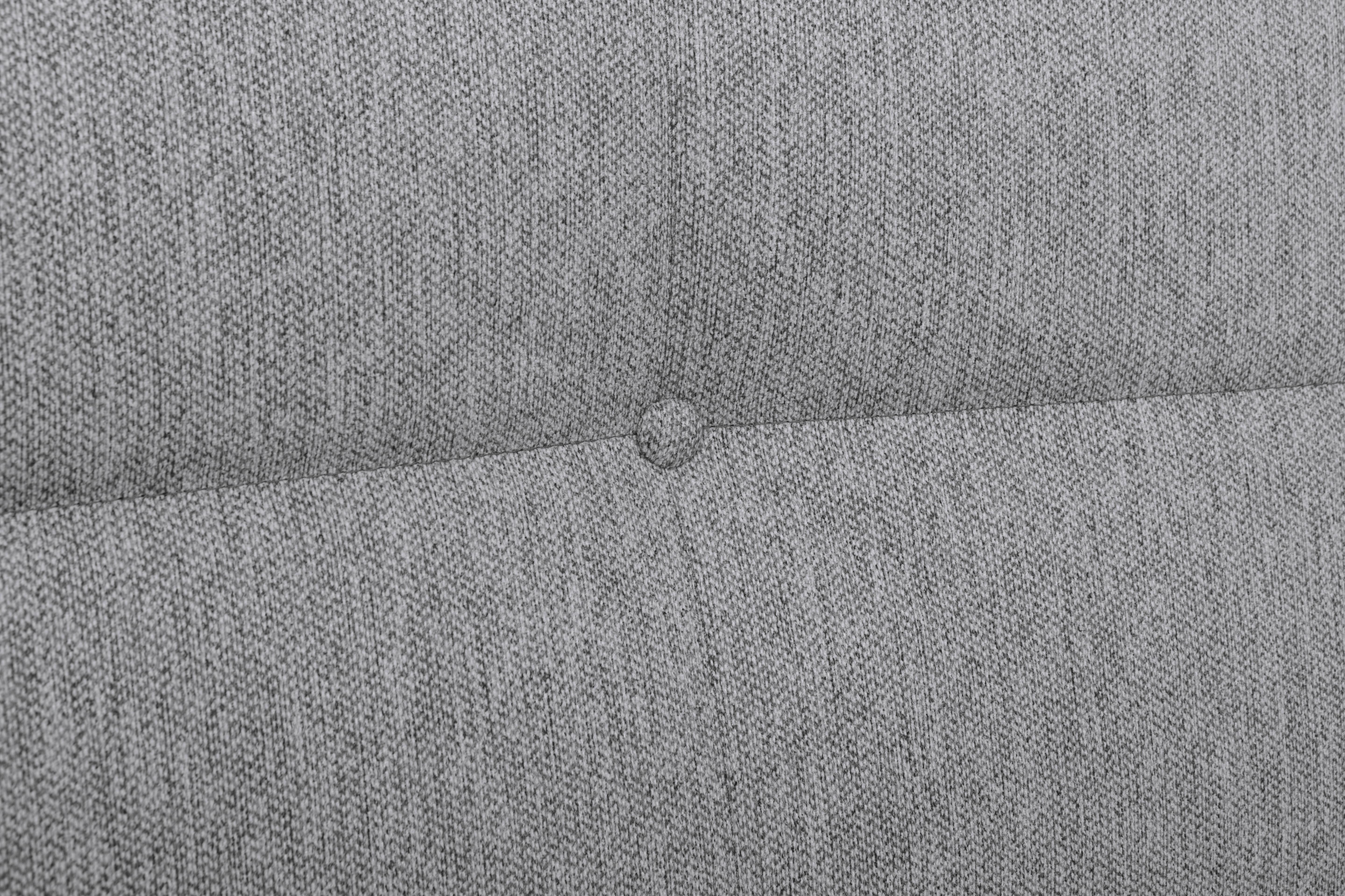 Canapea extensibila NORET - gri închis, Konventionell, textil (222/93/99cm) - Modern Living