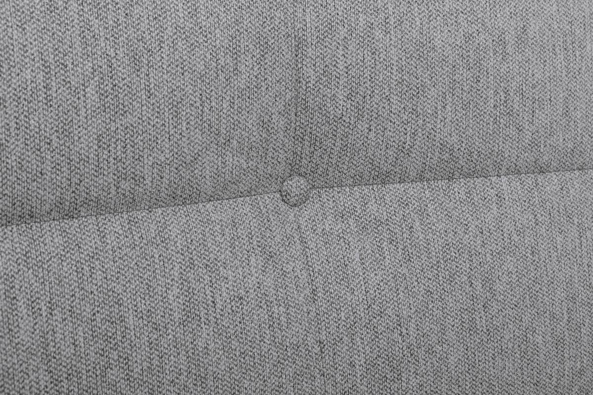 NORET Canapea extensibila - gri deschis, Konventionell, textil (222/93/99cm) - Modern Living