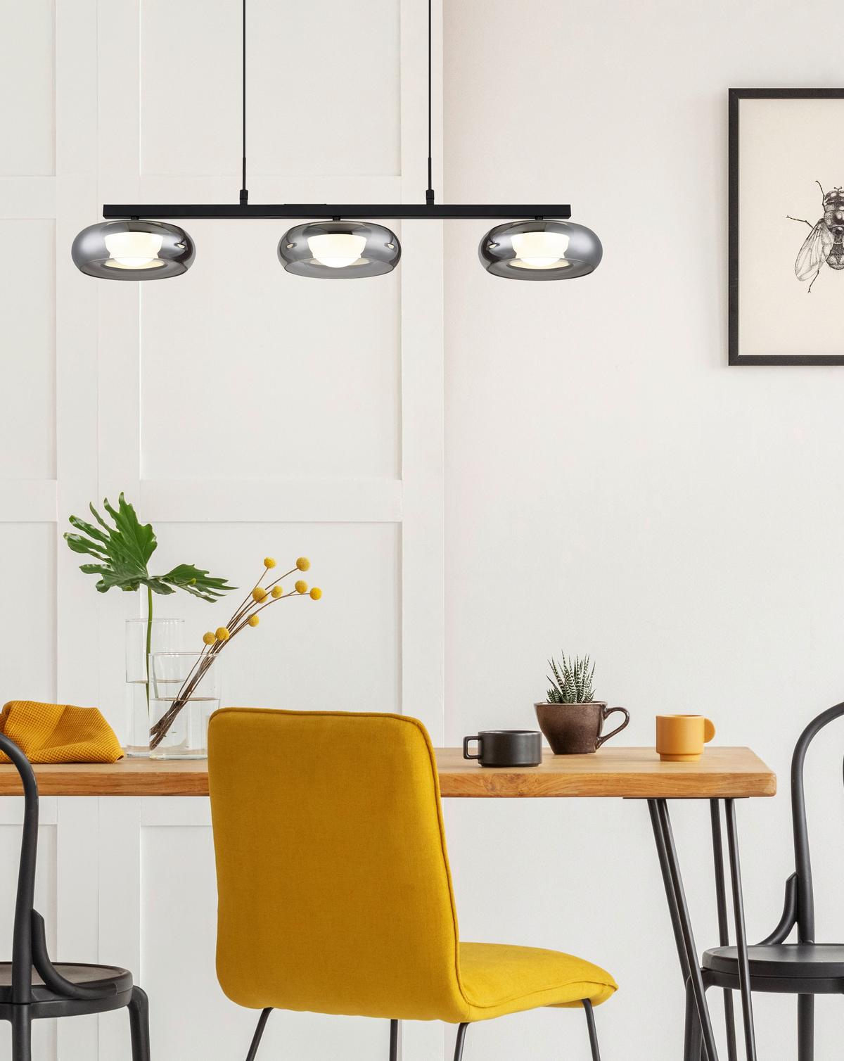 Led Viseća Svjetiljka Carlene - Design (85/20/120cm) - Globo