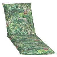 Liegenauflage Tegernsee ca. 191x58 cm Grün - Grün, Basics, Textil (191/58/8cm) - Gardenson