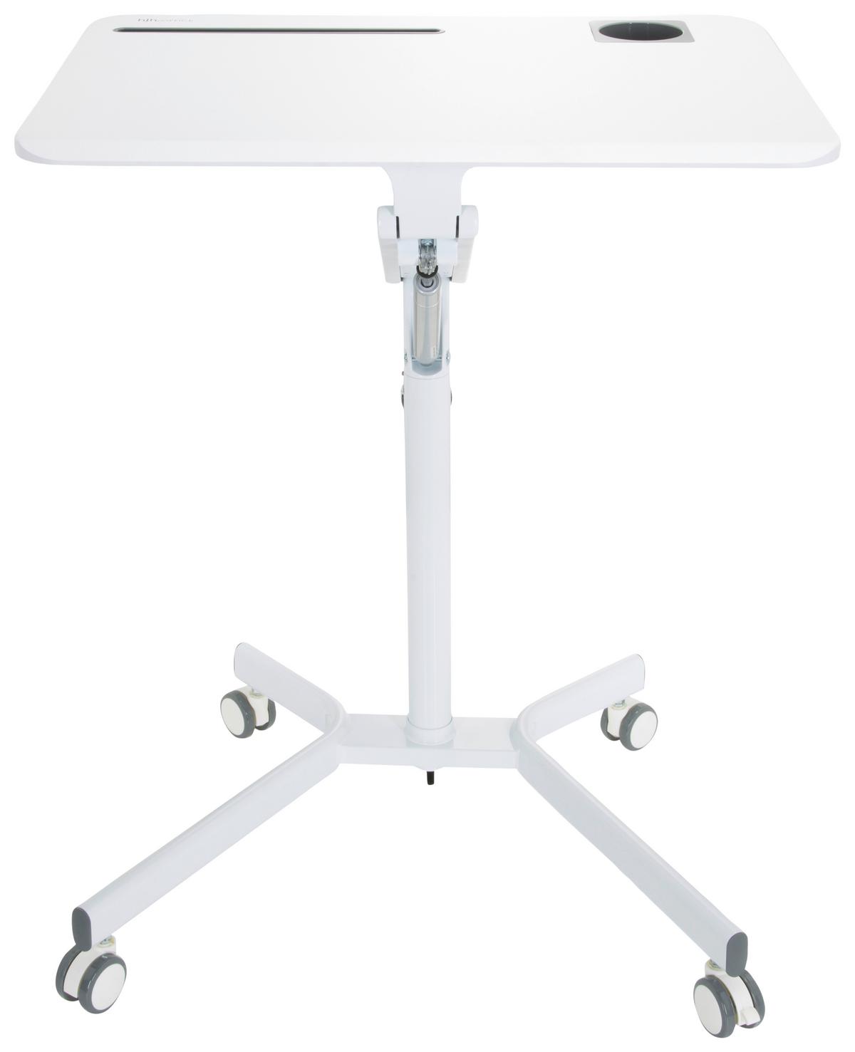 Dvižna Miza Stand Vm.su I, Bela - bela, Basics, kovina/umetna masa (77/73-105/57cm) - MID.YOU