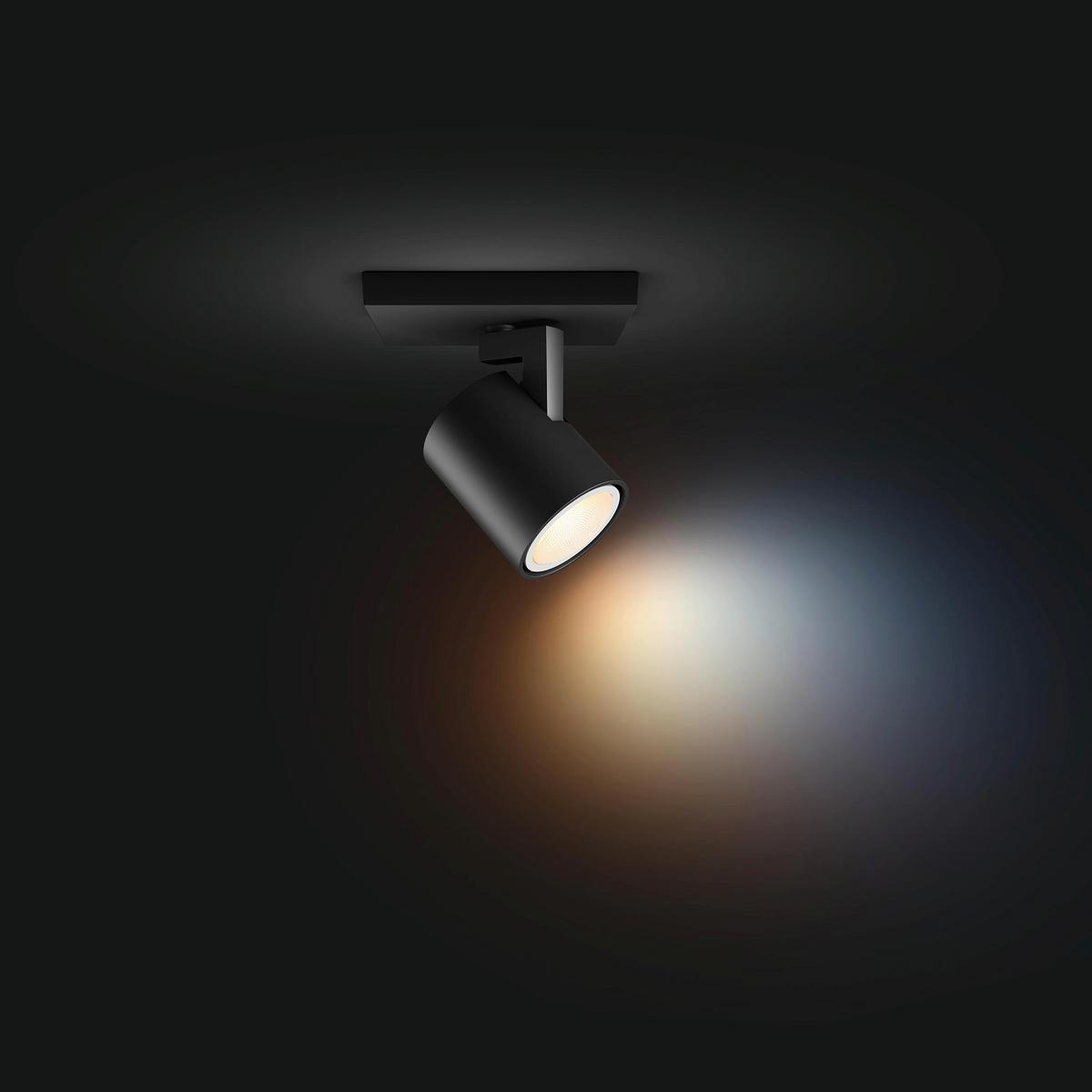 LAMPA REFLEKTOROWA LED PHILIPS HUE RUNNER SPOT B 1ER - czarny, Basics, metal (11/10,70/9cm) - Philips HUE