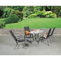 Vrtni Počivalnik Acamp, Siva, Črna - črna/antracit, Basics, kovina/tekstil (68/116/61cm) - Acamp