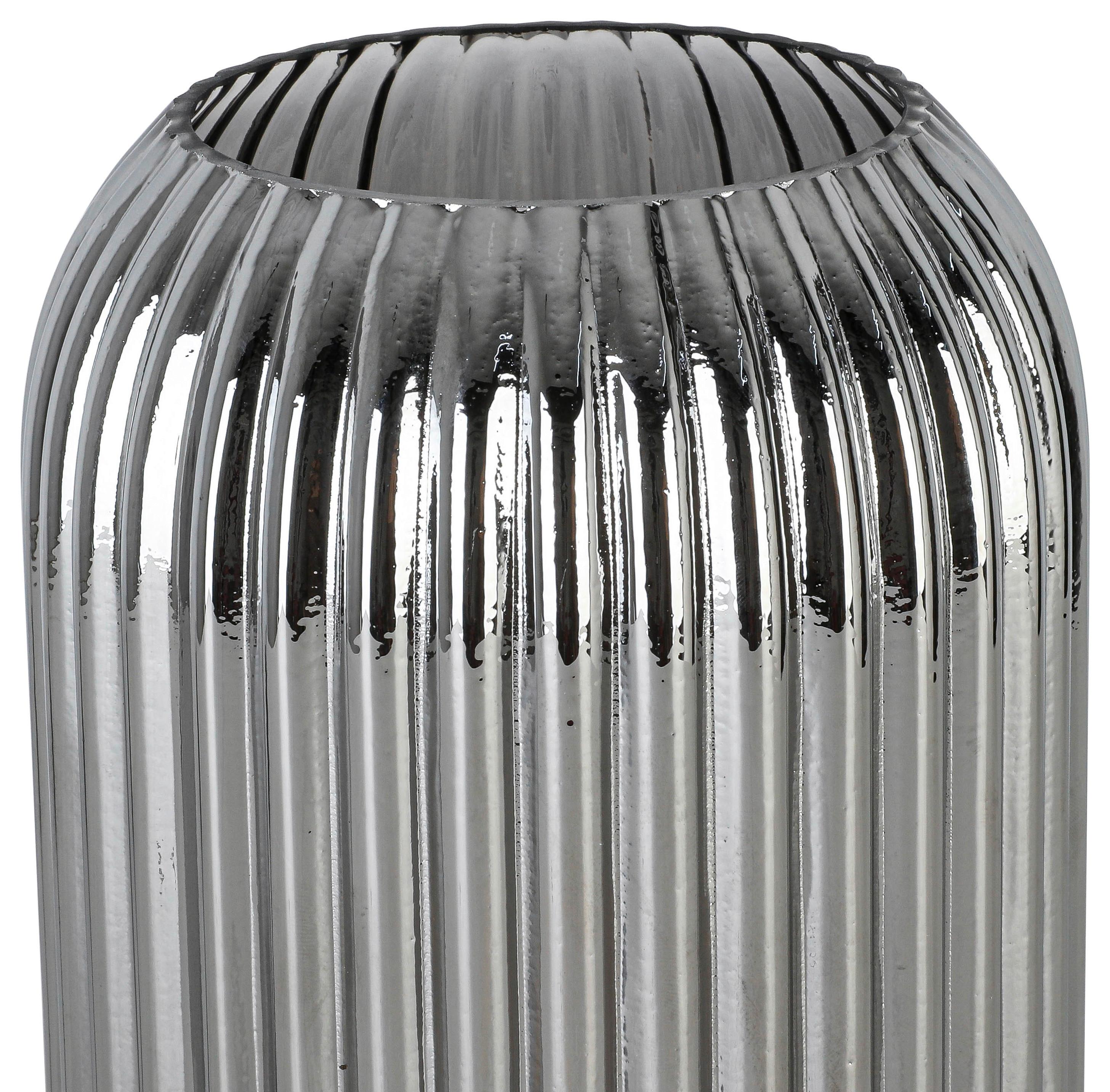 BORDSLAMPA EXI - kromfärg/Schwarzchrom, Modern, metall/glas (14/24cm) - Mömax