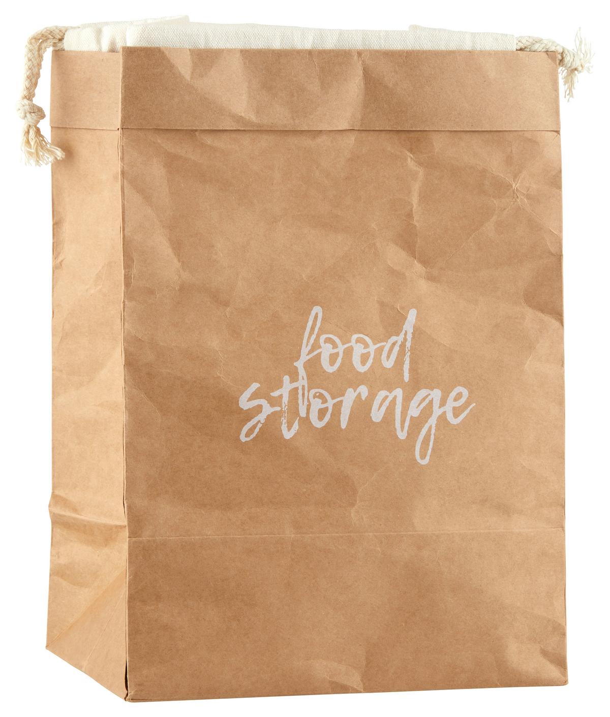 Univerzális Tasak Food Bag - natúr színű, Modern, papír (23/32/16cm) - ecoTree