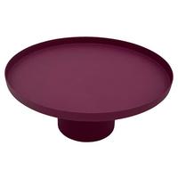 TALERZ DEKORACYJNY KELLY - jaskrawy róż, Modern, metal (15/15/7cm) - Mömax