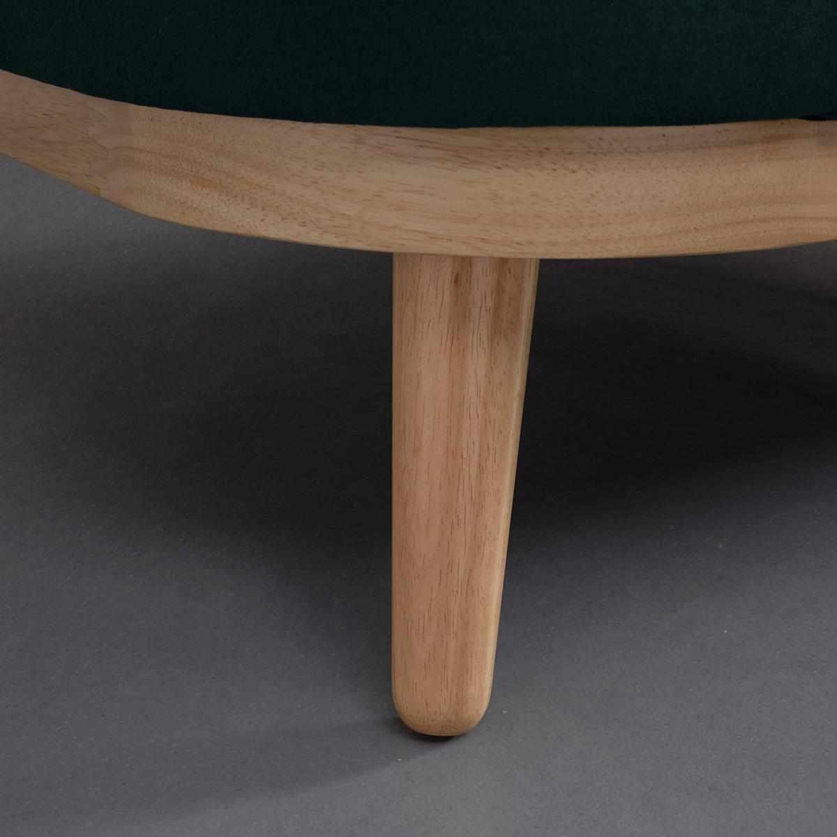 Sedežna Garnitura Adriana, Iz Žameta - zelena/naravne barve, Moderno, tekstil/les (268/77/161cm) - Bessagi Home