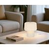 BORDSLAMPA OLGA - vit, Modern, papper/plast (28/28/30,5cm) - Mömax