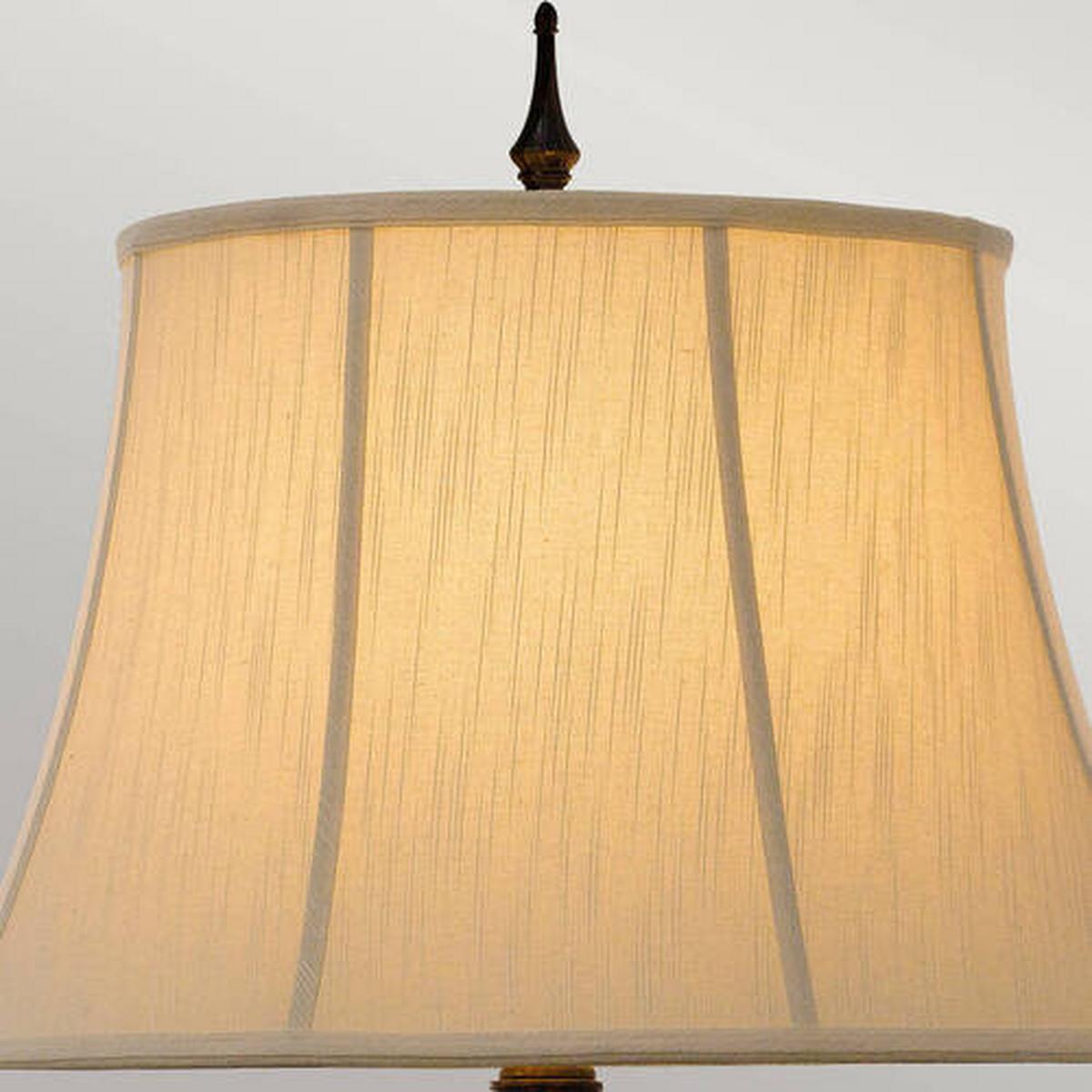 Stolna Svjetiljka Fe-Augustine-Tl - smeđa, Konvencionalno, tekstil/metal (50.8/89.5cm) - Elstead Lighting