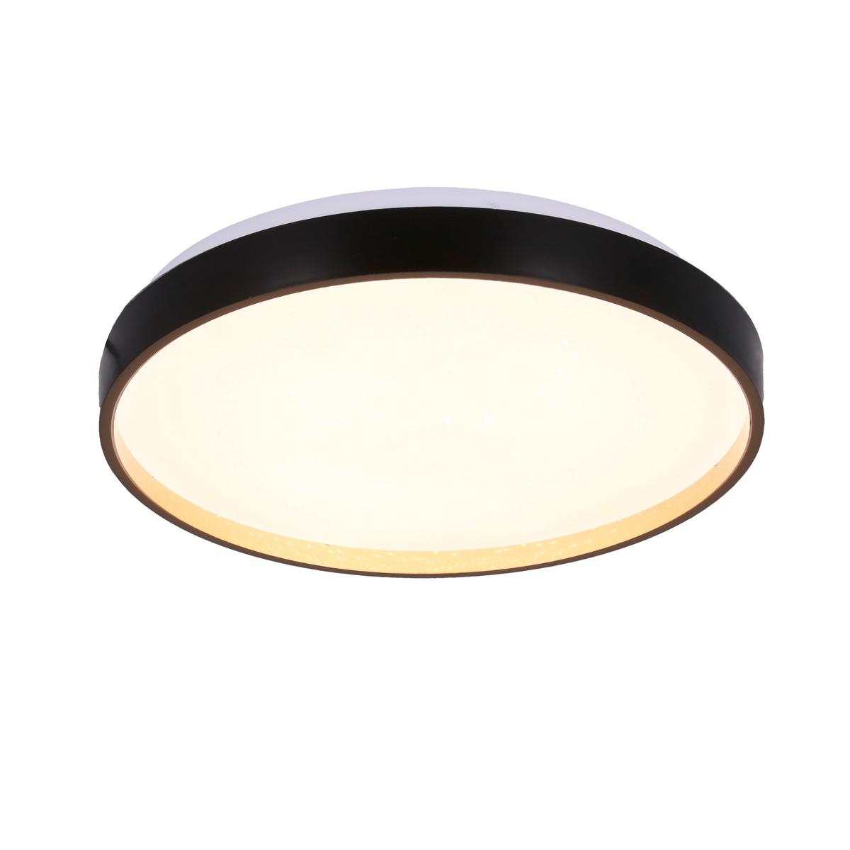 Led Stropna Svjetiljka Florida - bijela/zlatne boje, Konvencionalno, metal/plastika (33/33/6cm)