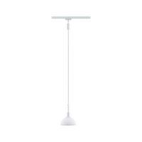 Schienensystem-Hängeleuchte Pendulum Sarrasani max. 20 W - Opal/Weiß, Basics, Glas/Metall (14/140cm) - Paulmann