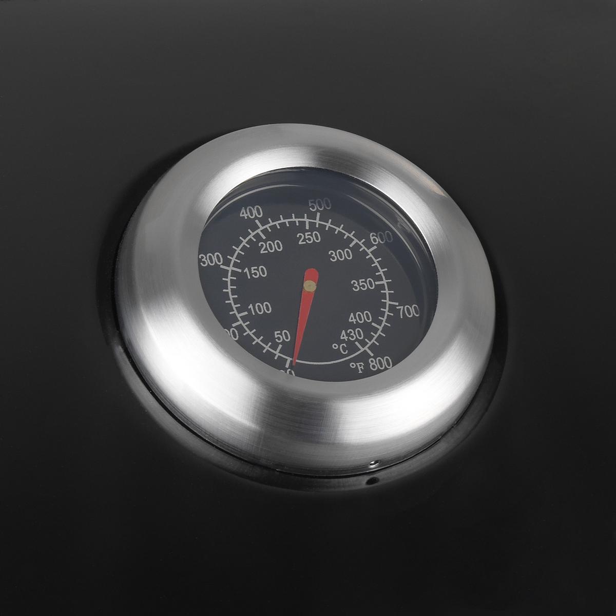 Gömbgrill Grillmax - ezüst/fekete, műanyag/fém (71,5/124/58cm) - Modern Living