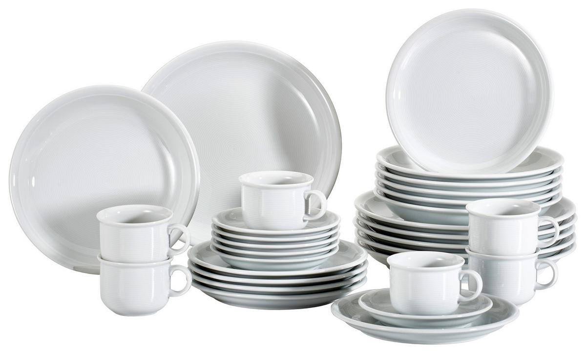 SERWIS OBIADOWO-ŚNIADANIOWY TREND ROSENTHAL - biały, Konventionell, ceramika - Thomas