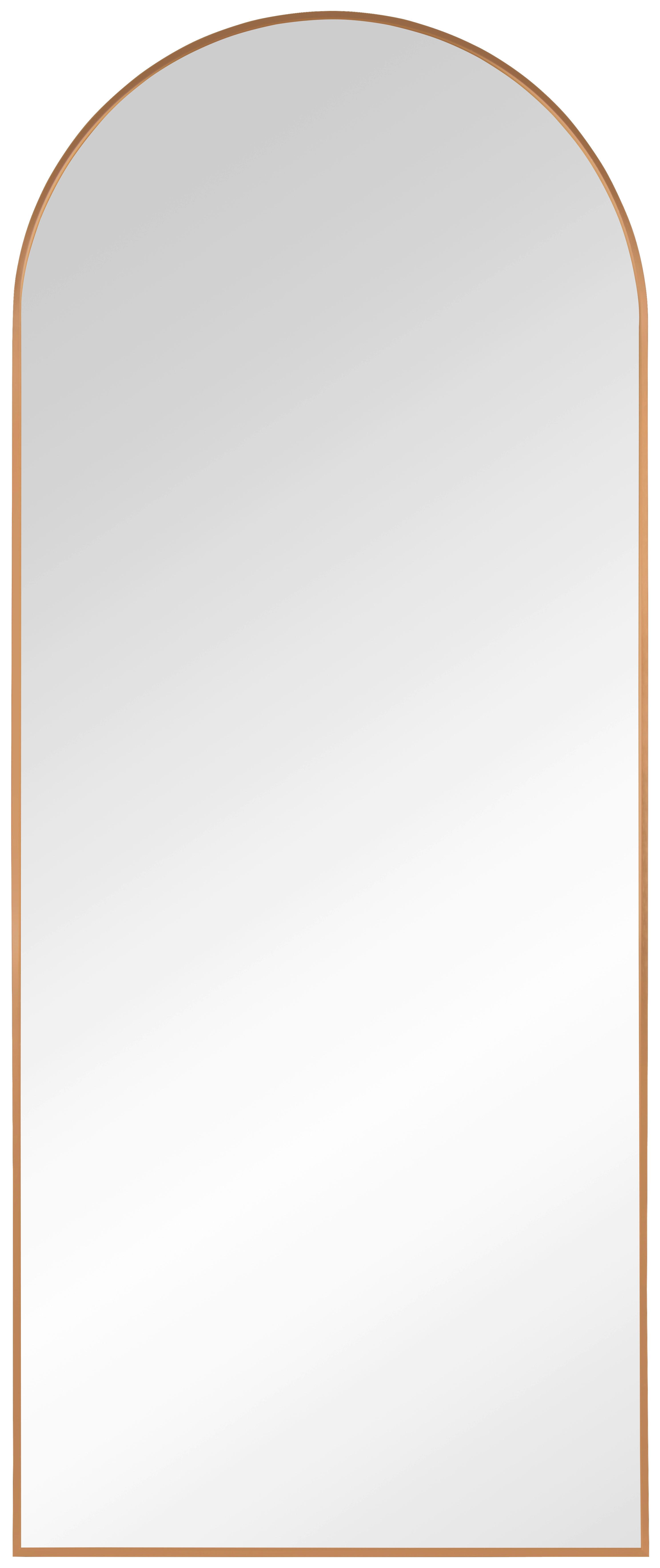 GOLVSPEGEL BRITT GOLD - guldfärgad, Design, metall/glas (70/170cm) - Mömax