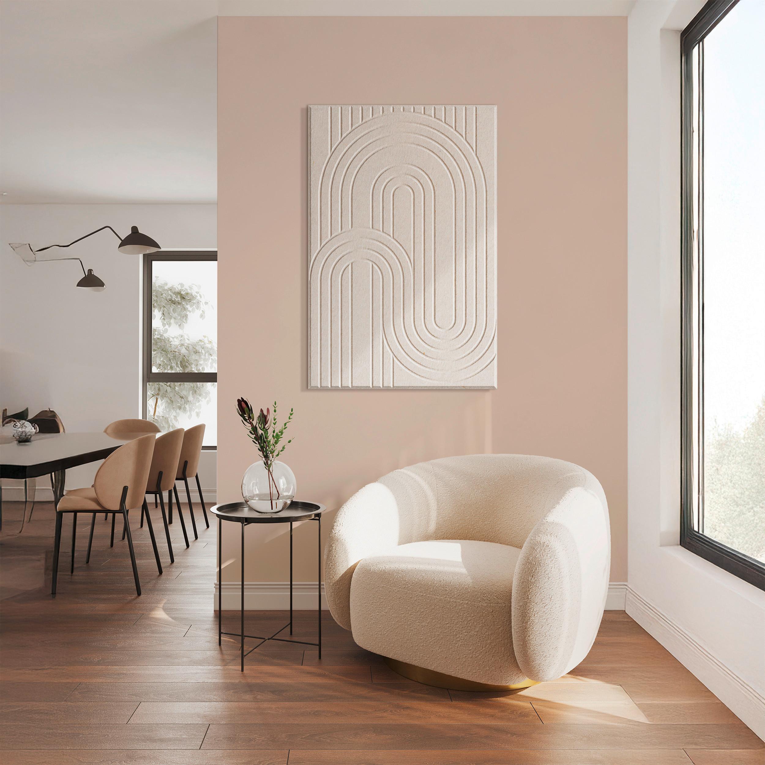 Akustični Panel Milla - bež, tekstil (60/90cm) - Mömax