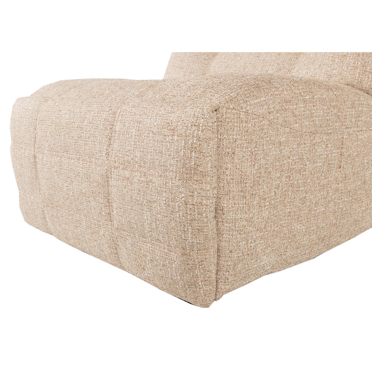 RELAXSESSEL Hein Naturfarben B: 98cm - Naturfarben, Design, Textil (98/94/83cm) - Livetastic