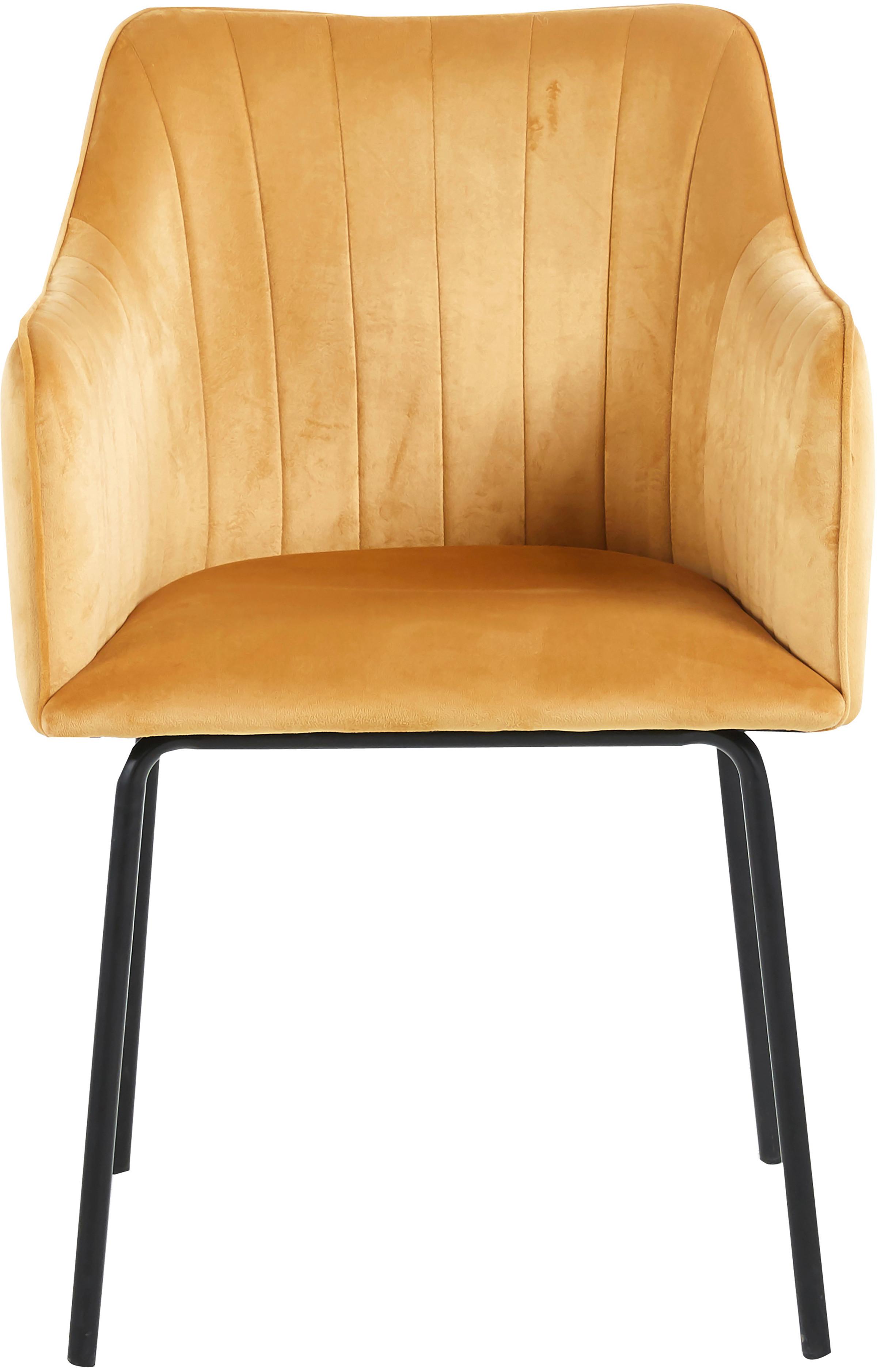 ARMLEHNSTUHL VALIA - Schwarz/Braun, Design, Holzwerkstoff/Kunststoff (48,5/84/48cm) - MID.YOU