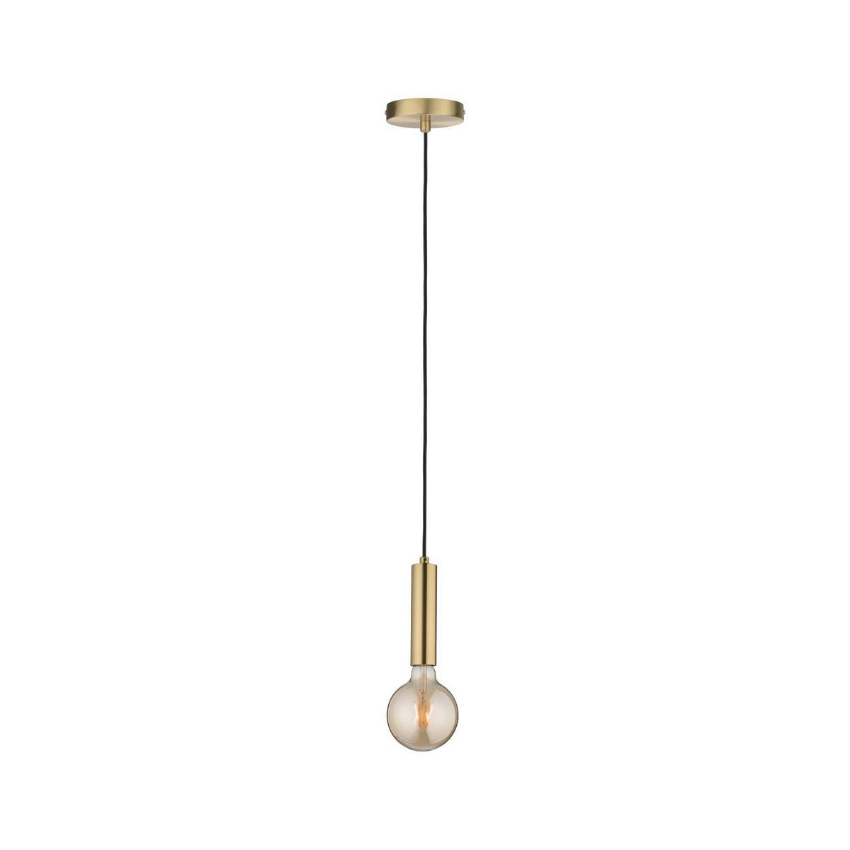 Hängeleuchte Kine in Messingfarben max. 60 Watt - Basics (10/150cm) - Paulmann