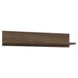 Stenska polica LACJUM - hrast, Moderno, leseni material (150/29,6/31,1cm) - Mömax modern living