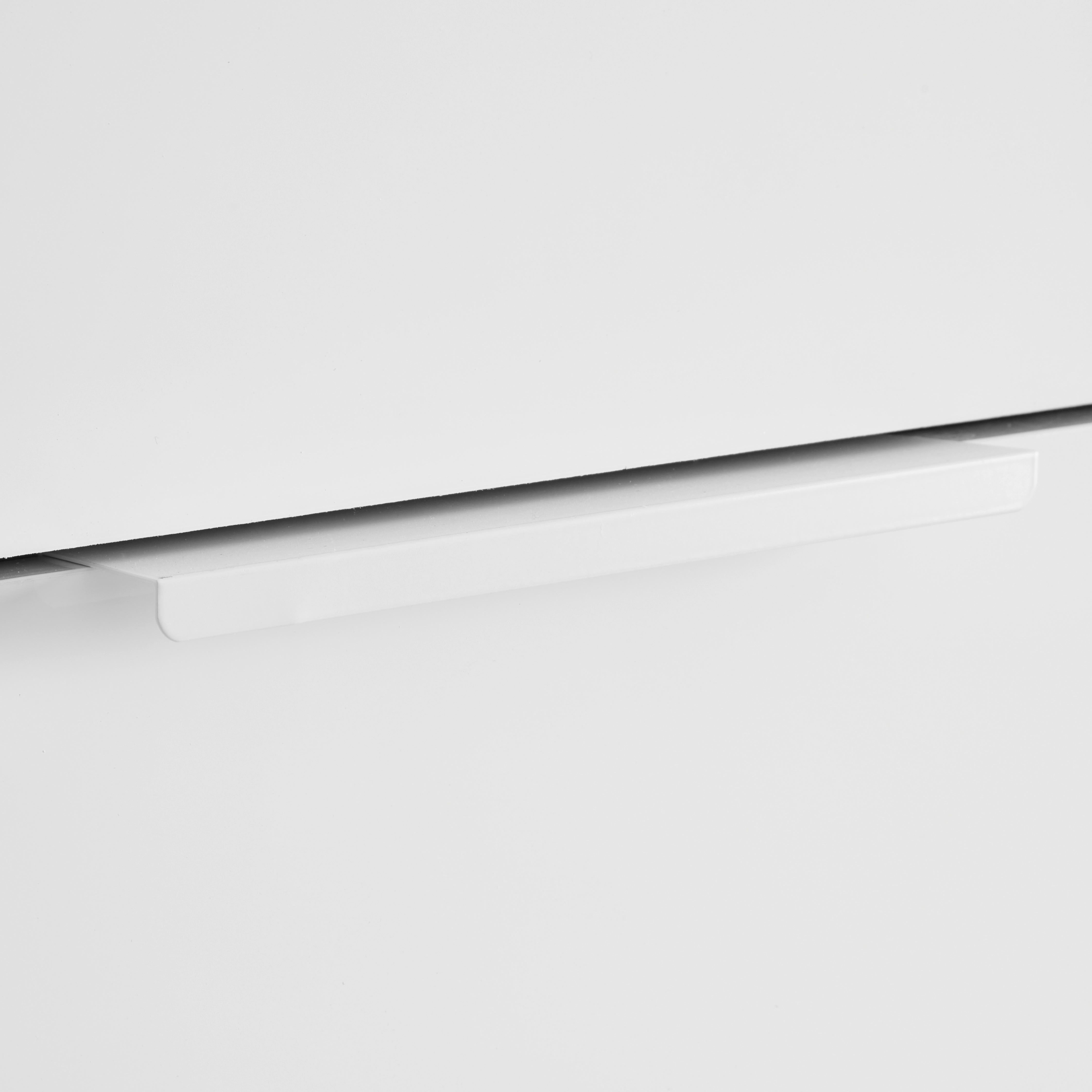 SKOSKÅP ESPRESSO - vit högglans, Klassisk, trämaterial (65/174/15cm) - Mömax