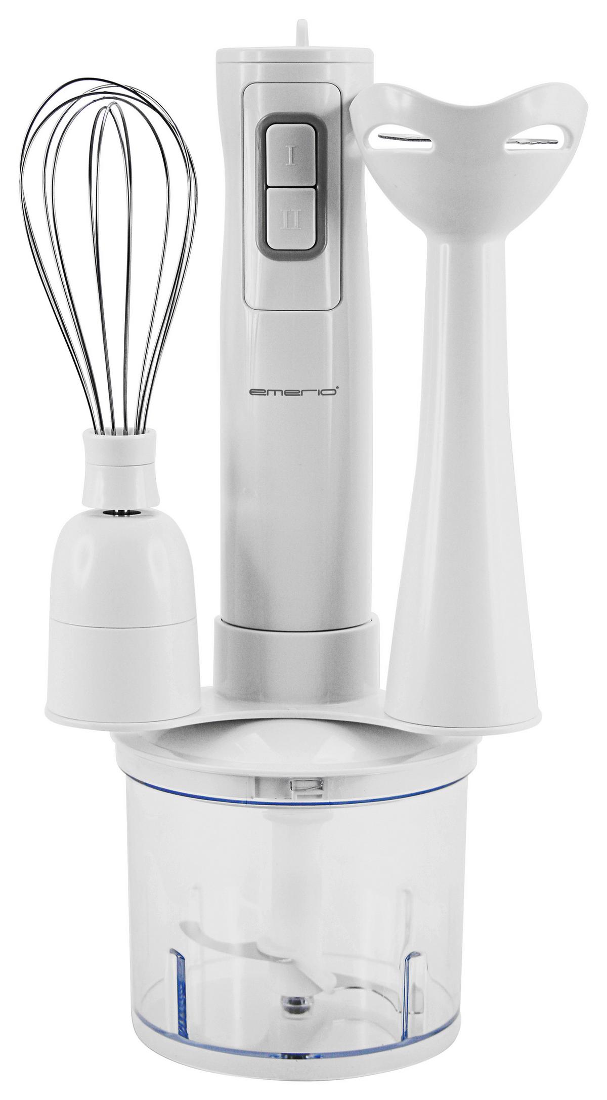 Stabmixer Noah in Weiß/Grau - Weiß/Grau, Kunststoff/Metall (17/14,5/37cm)