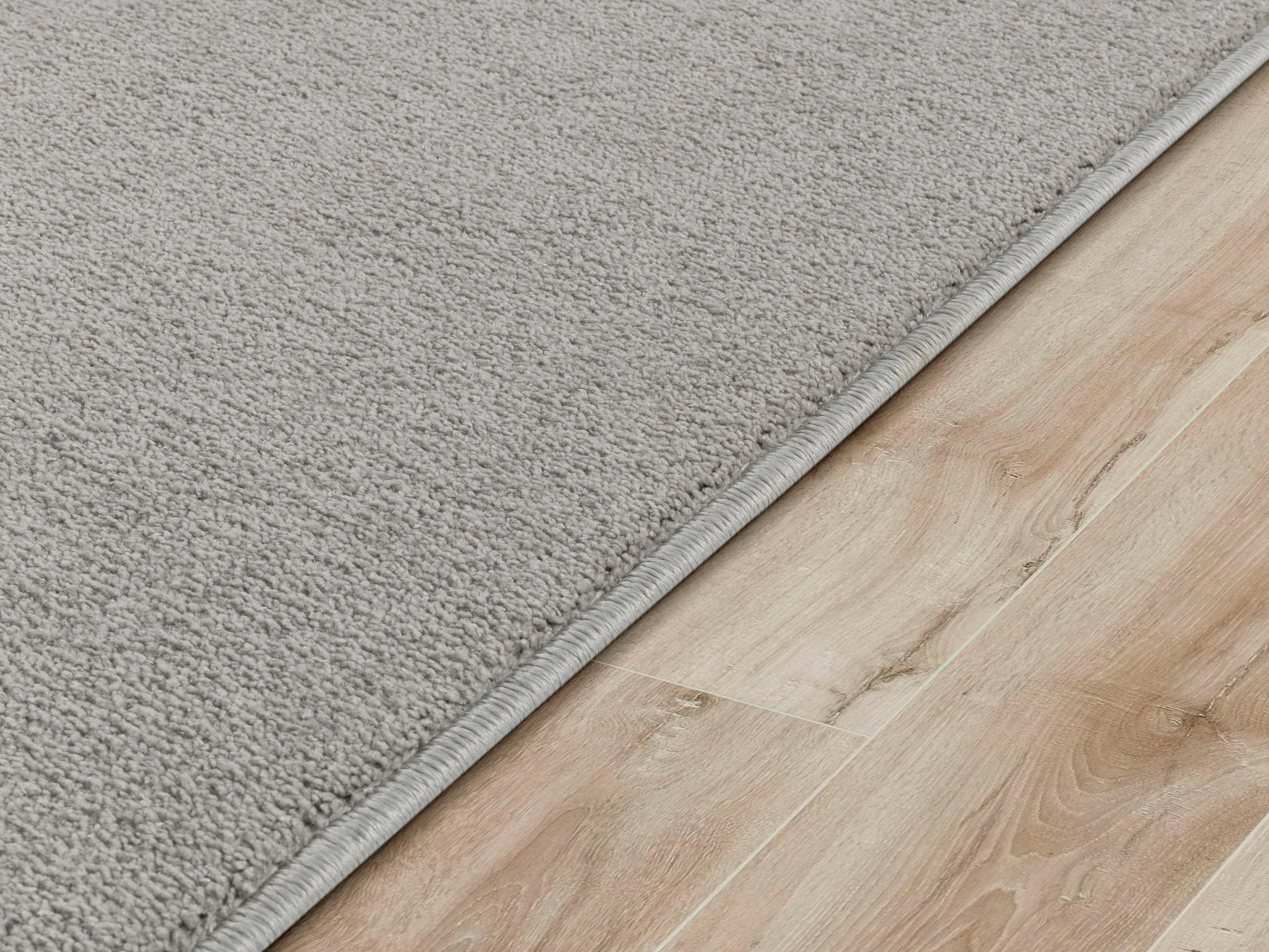 VÄVD MATTA SUSI - BASED - grå, Klassisk, textil (100/150cm) - Based