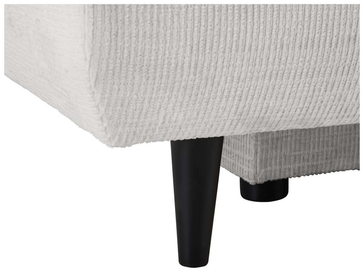 Trosjed Na Razvlačenje Virgo - bijela/crna, Konvencionalno, tekstil/drvo (212/97/105cm) - Modern Living