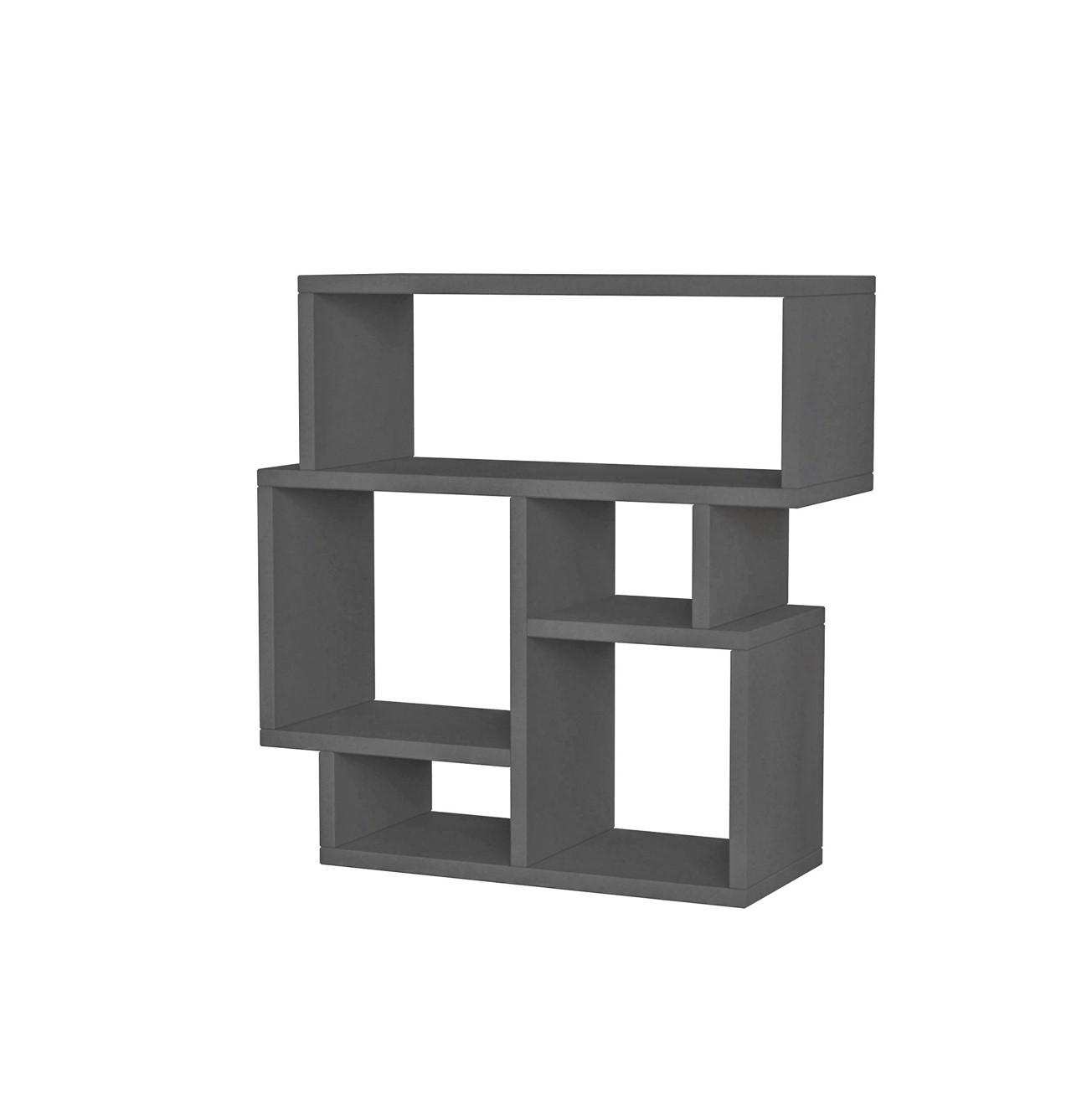 BEISTELLTISCH KARMA BEISTELLTISCH - Anthrazit, Design, Holzwerkstoff (59/22/61cm) - Livetastic