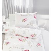 Lenjerie de pat Diary Rose cca.140X200/50X70 cm - Romantik / Landhaus, textil (140/200cm) - Modern Living
