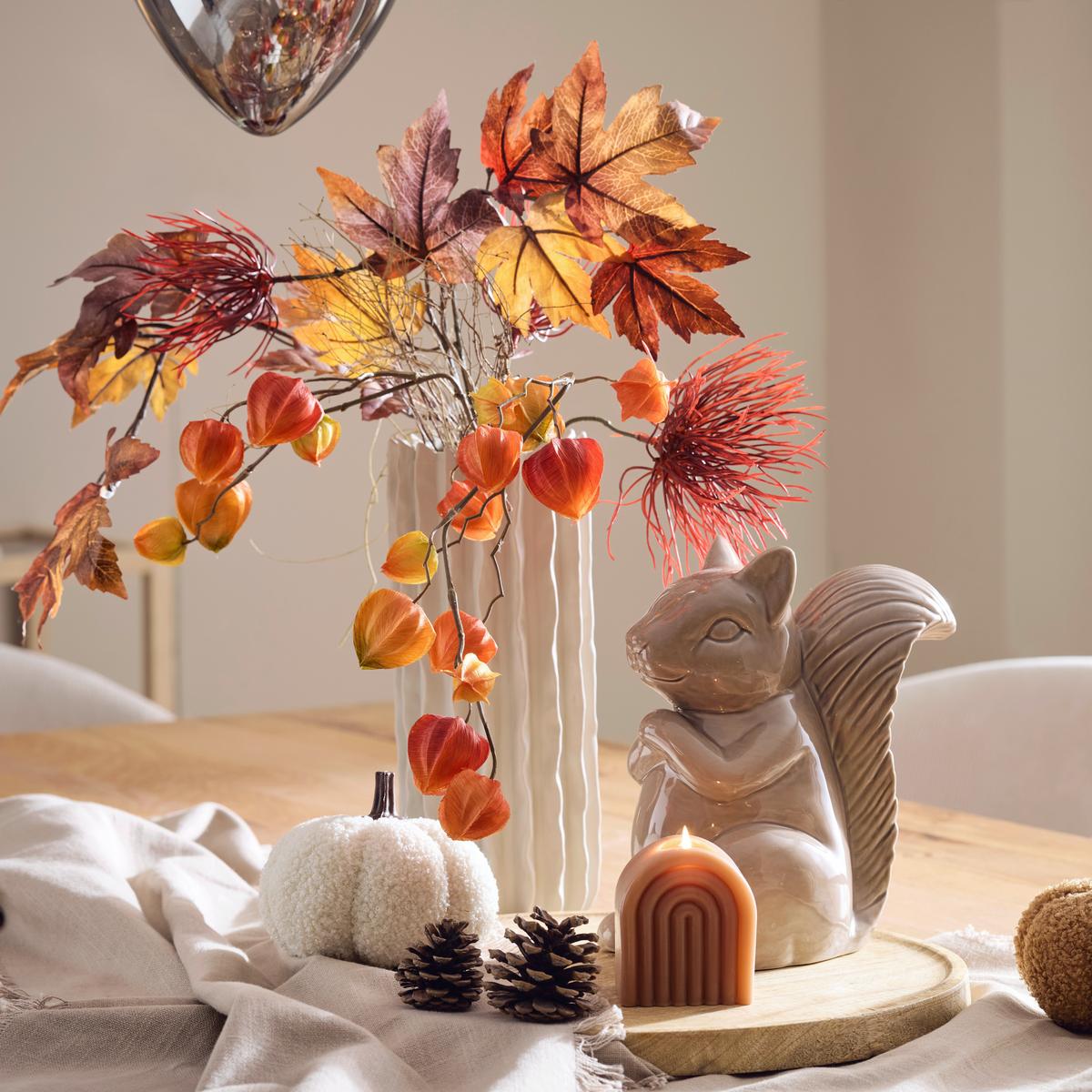 Vaza Feline Ø: 13cm - bijela, Konvencionalno, keramika (13/30,5cm) - Mömax