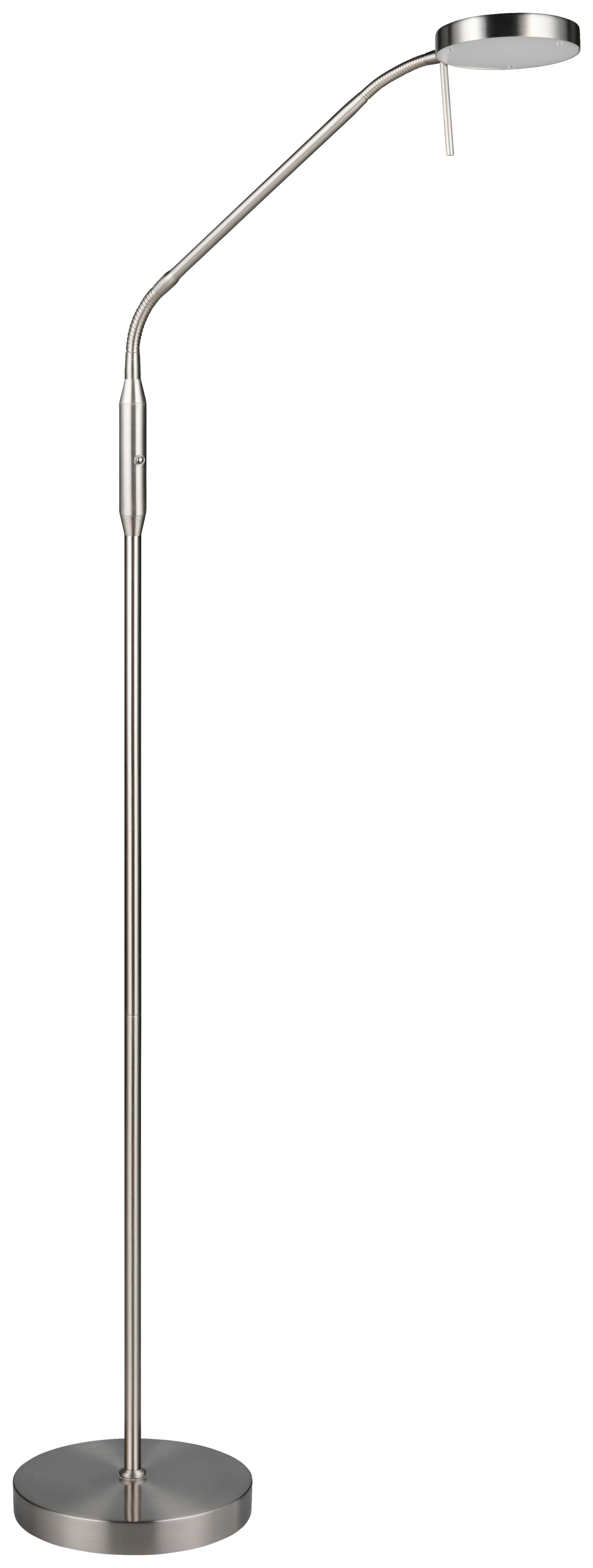 AKUMULATOROWA LAMPA STOJĄCA R44561107 MORENO - kolor niklowy, Konventionell, metal (160,5/22/51cm)