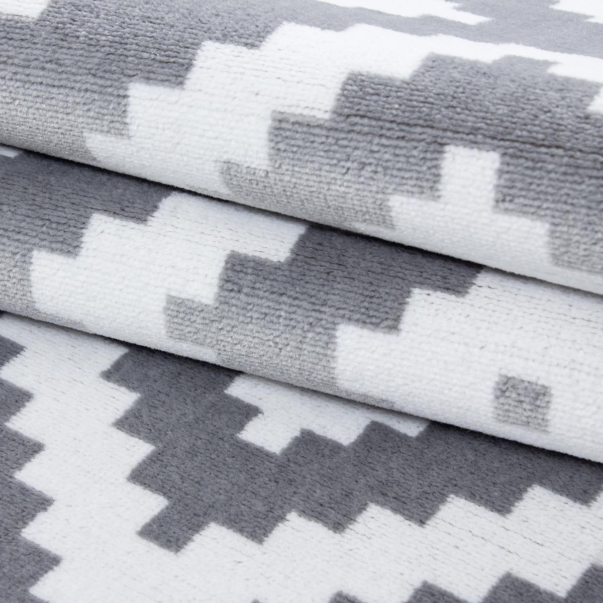 Webteppich Plus Grey Grau ca. 120x170cm - Grau, KONVENTIONELL, Textil (120/170cm) - Novel
