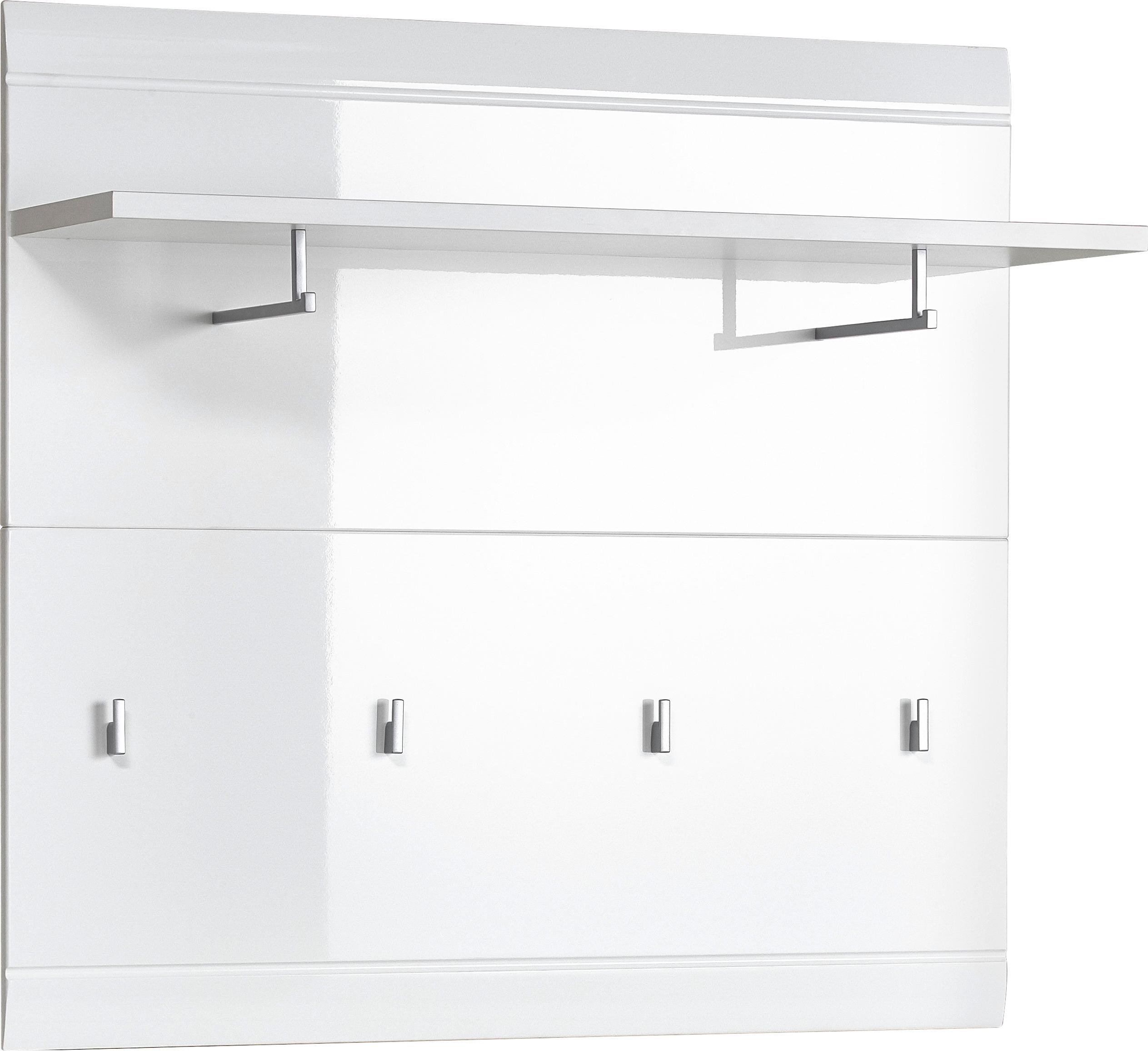 PANEL DO PRZEDPOKOJU ADANA - biały, Design, materiał drewnopochodny (95,9/90/30cm) - Carryhome