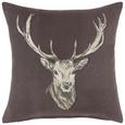 Zierkissen Witti in Braun, ca. 45x45cm - Braun, MODERN, Textil (45/45cm) - MÖMAX modern living