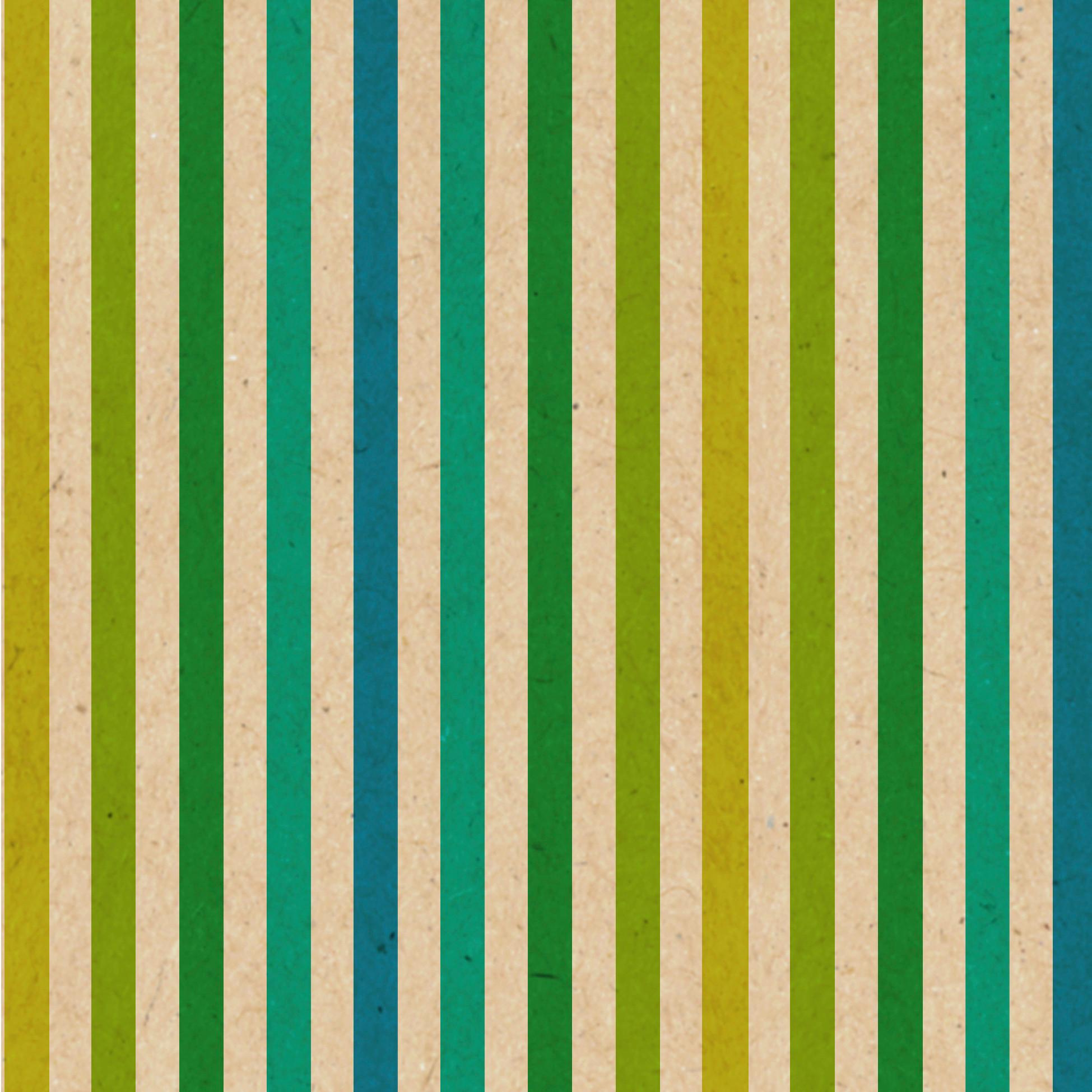 Serviette By Nature in Multicolor - Türkis/Hellbraun, MODERN, Papier (33/33cm)