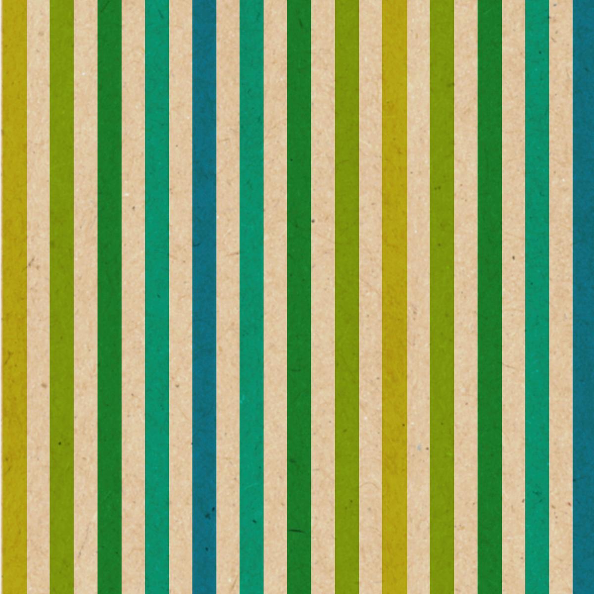 Serviette By Nature in Multicolor - Türkis/Hellbraun, MODERN, Papier (33/33cm)