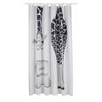 Perdea De Duș Giraffe - alb/gri, textil (180/200cm) - Modern Living Perdea De Duș Giraffe - alb/gri, textil (180/200cm) - Modern Living
