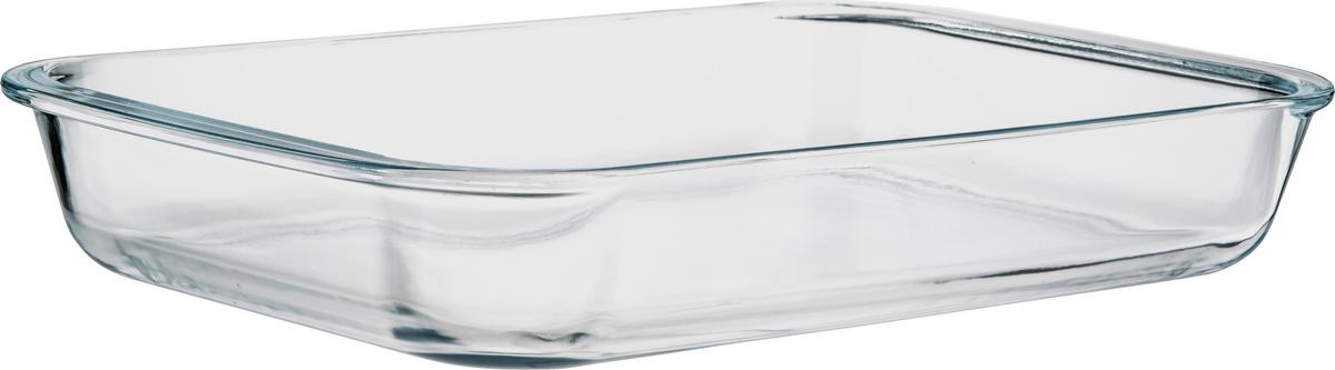 Auflaufform Greta aus Glas, 3 Liter - Klar, Glas (39/5,2/23,5cm) - Mömax