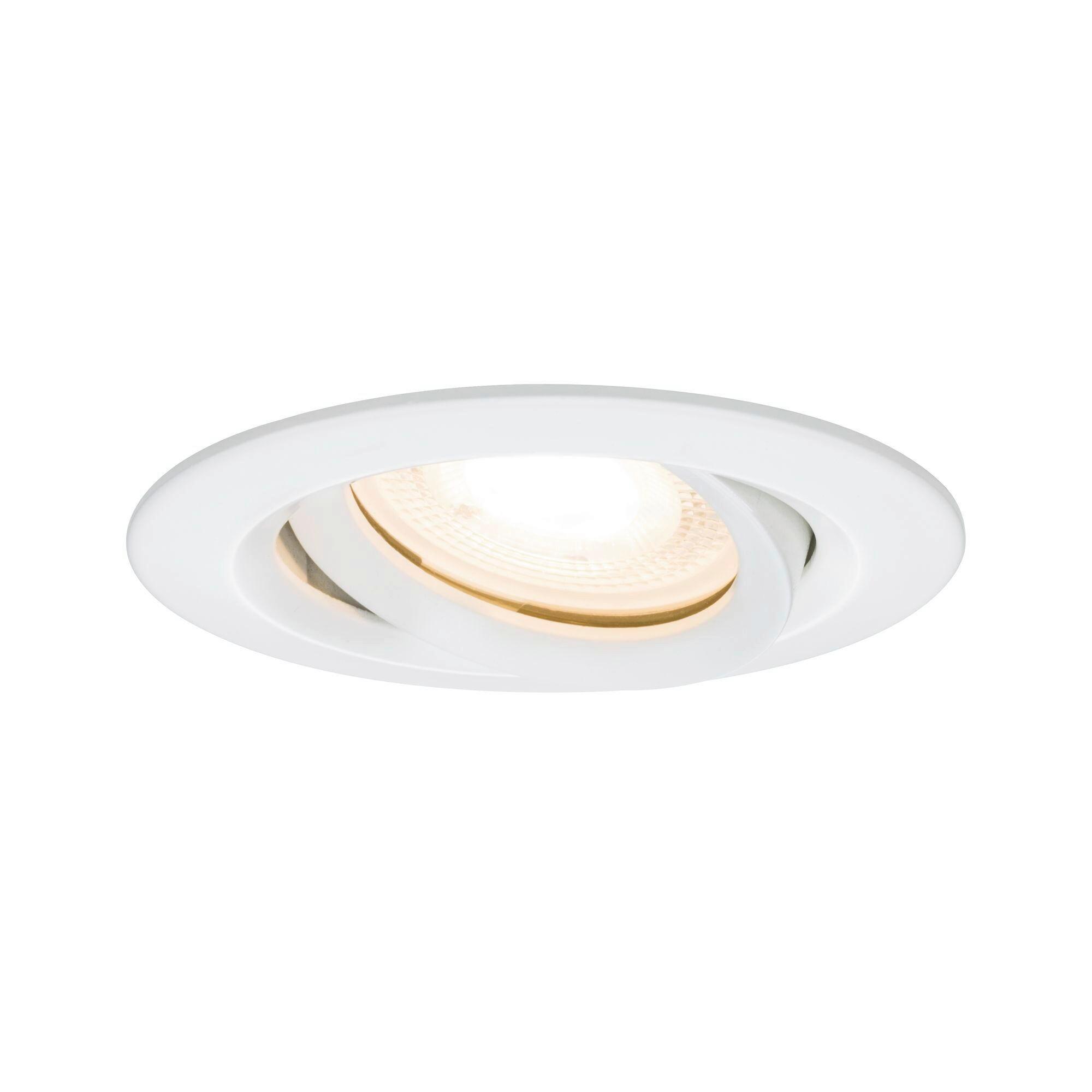 Deckenstrahler Nova Premium in Weiß/Alufarben max. 35 Watt - Zinkfarben/Alufarben, Design, Metall (9,3cm) - Paulmann