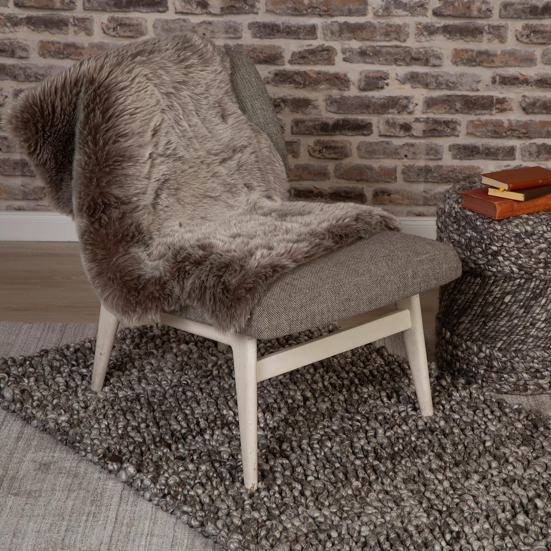 Kunstfell my Samba Taupe ca. 55x85cm - Design (55/85cm) - Obsession