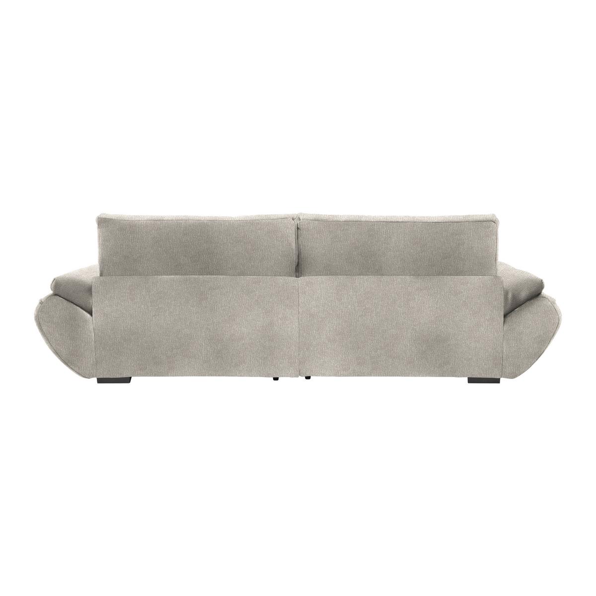 Wohnlandschaft Vivo Grau - Schwarz/Grau, MODERN, Kunststoff/Textil (317/63/179cm) - Premium Living