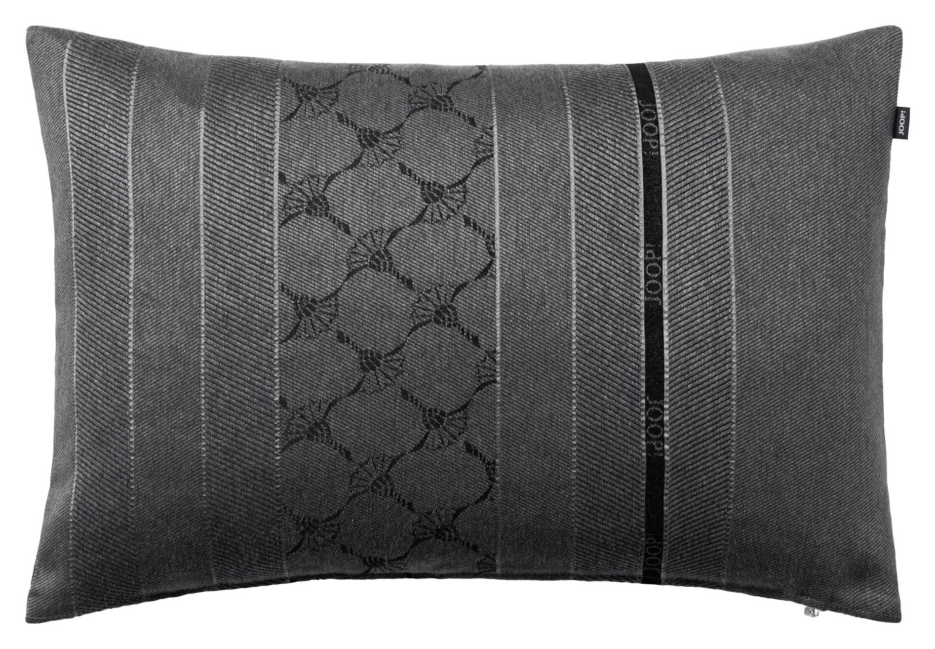 POSZWA NA PODUSZKĘ J-BLEND JOOP! - antracytowy/szary, Design, tkanina (40/60cm) - Joop!