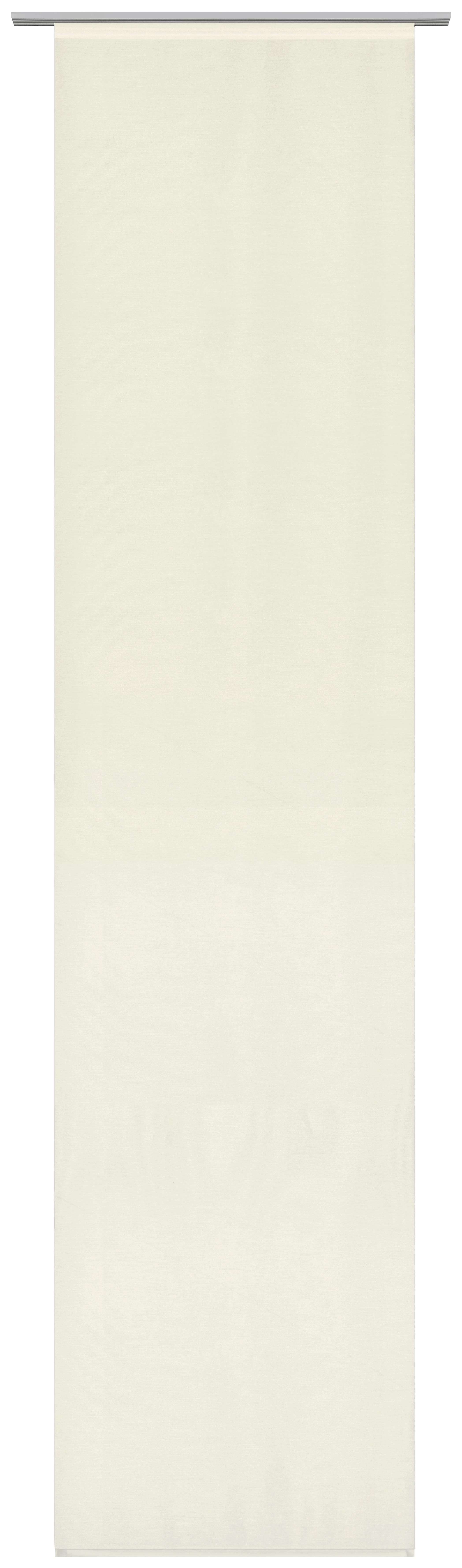 Flächenvorhang Uni Naturfarben 60x245cm - Naturfarben, MODERN, Textil (60/245cm) - Mömax modern living