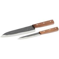 Késkészlet Kenshin - ezüst/fekete, Romantik / Landhaus, fém (33/12cm) - Premium Living