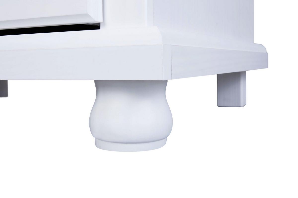 Garderobna Omara Kappl, Bela, Masiven Bor, Ogledalo - bela, Konvencionalno, les (150/198/56cm) - Livetastic