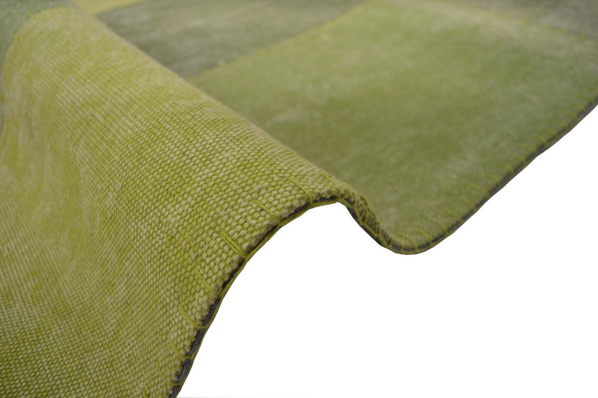 Flachwebeteppich Lyrical 110 Multi/grün 160x230 - Multicolor/Grün, Basics, Textil (160/230cm) - Kayoom